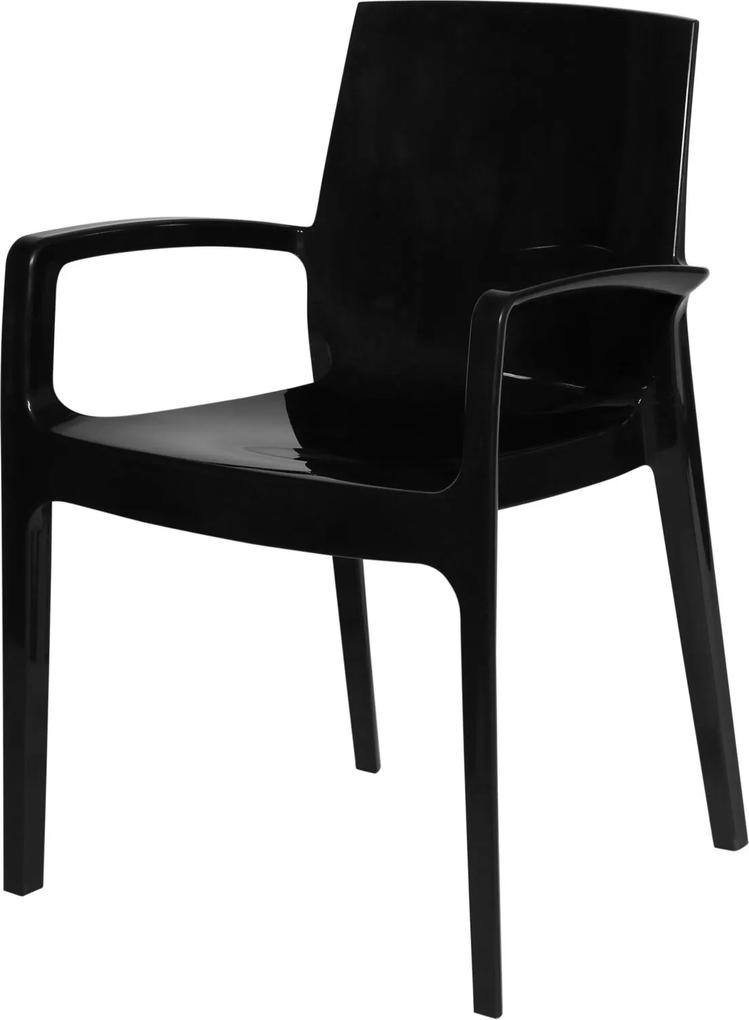 Cadeira Cream Preto OR Design