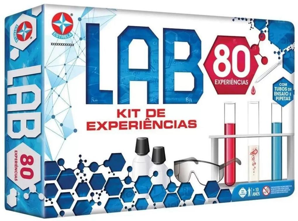 Brinquedo Kit de Experiências Lab 80 - Estrela