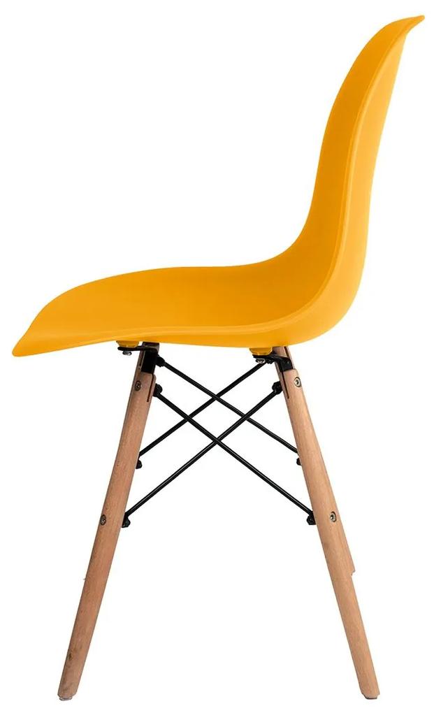 Cadeira Eames Amarela Dsw - Empório Tiffany