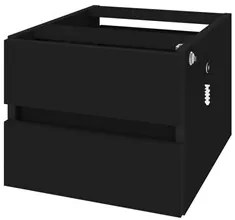 Conjunto Escritório Home Office 6 Peças Corp A06 Charuto/Preto - Mpoze