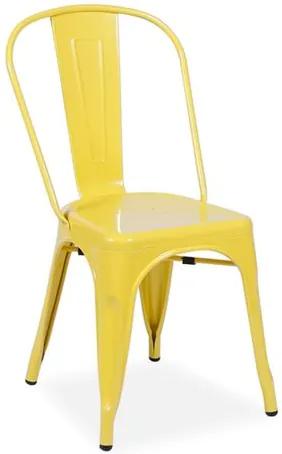 Cadeira Decorativa, Amarelo, Retrô
