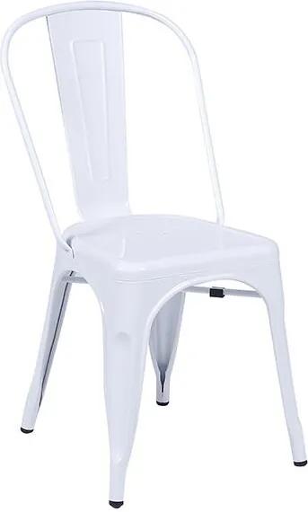 Cadeira Iron Tolix Francesinha Branca