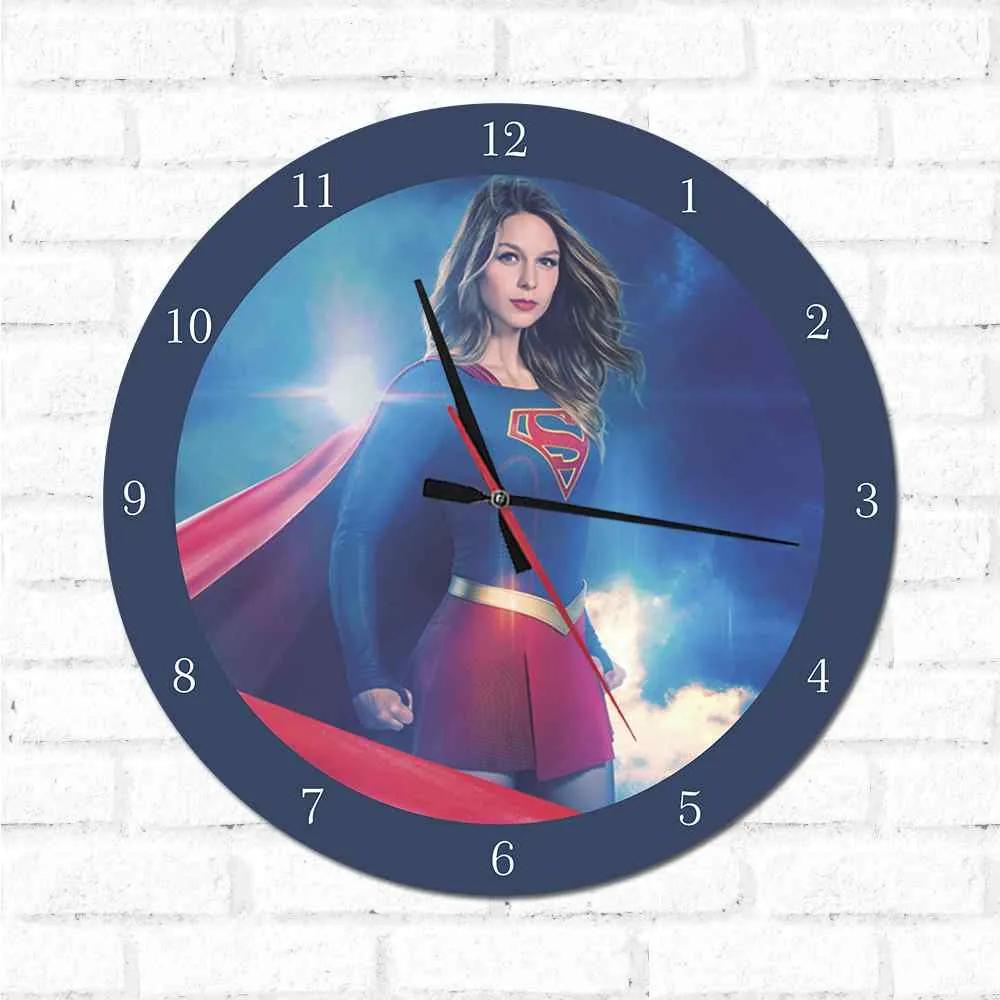 Relógio Decorativo Super Girl 2