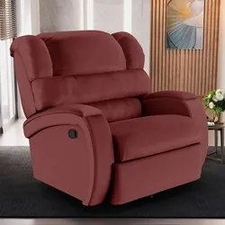 Poltrona do Papai Reclinável Kalie Glider Giratória Massagem FH9 PU Ve