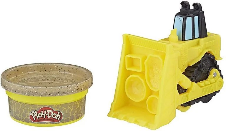 Play-Doh Wheels Mini Veículos - Trator de Esteira - Hasbro