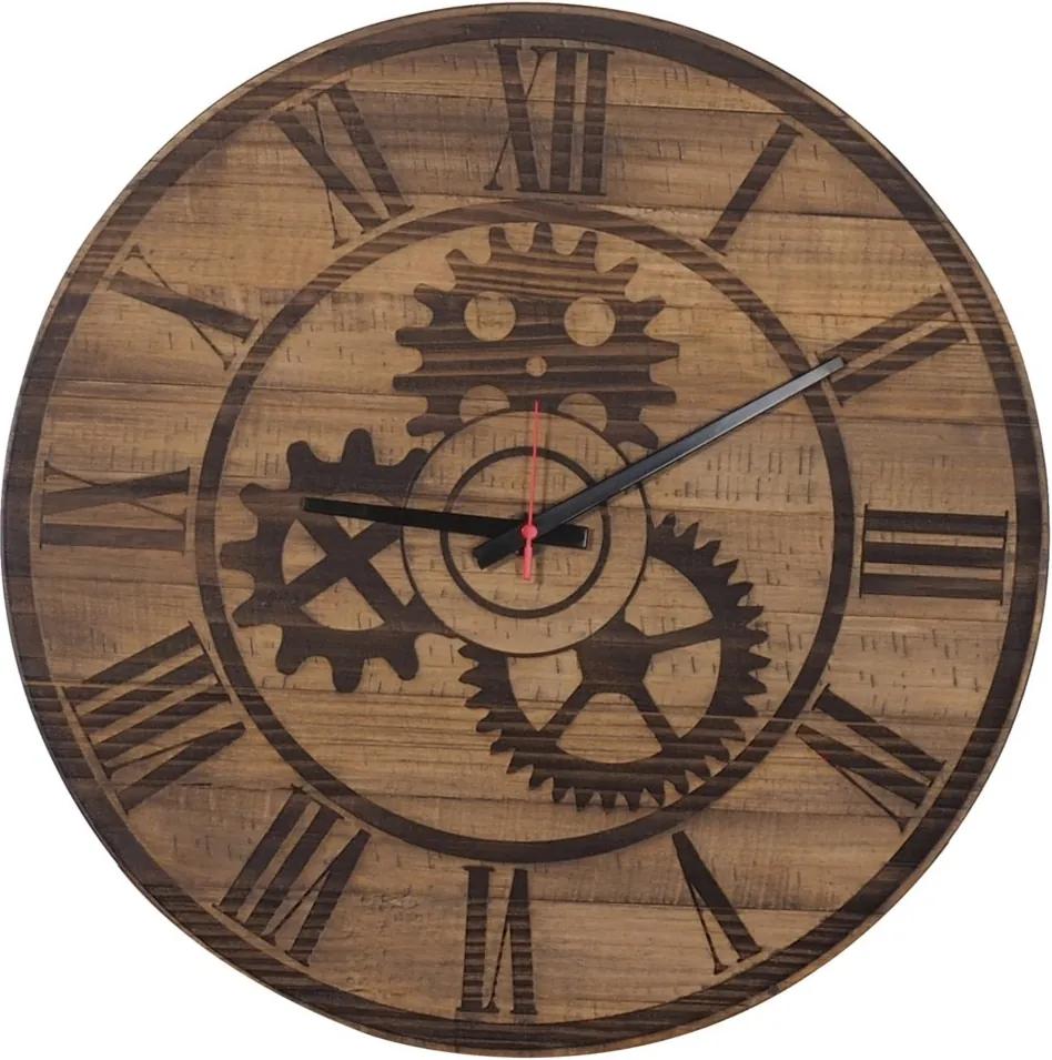 Relógio Engrenagem de Madeira Maciça
