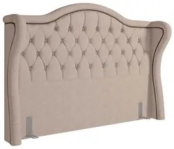 Cabeceira Cama Box Casal 140cm Antibes P02 Linho Areia - Mpozenato