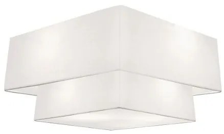 Plafon Para Dormitório Quadrado SD-3018 Cúpula Cor Branco