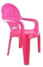 Cadeira de Plástico Tramontina Catty Infantil Rosa