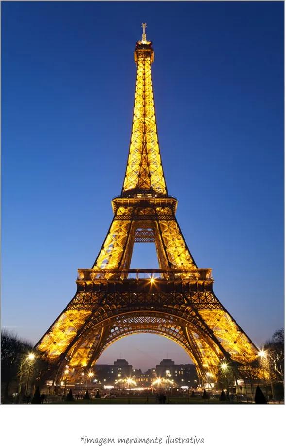 Poster Torre Eiffel Iluminada (20x30cm, Apenas Impressão)