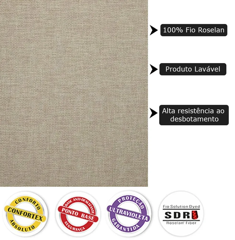 Tapete Para Sala de Estar New Bouclê 2,50x3,50 Piauí G57 - Tapetes São Carlos