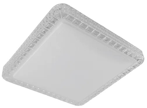 Plafon Led Sobrepor Quadrado Branco 24W 1920Lm Yamamura - LED BRANCO QUENTE (3000K)