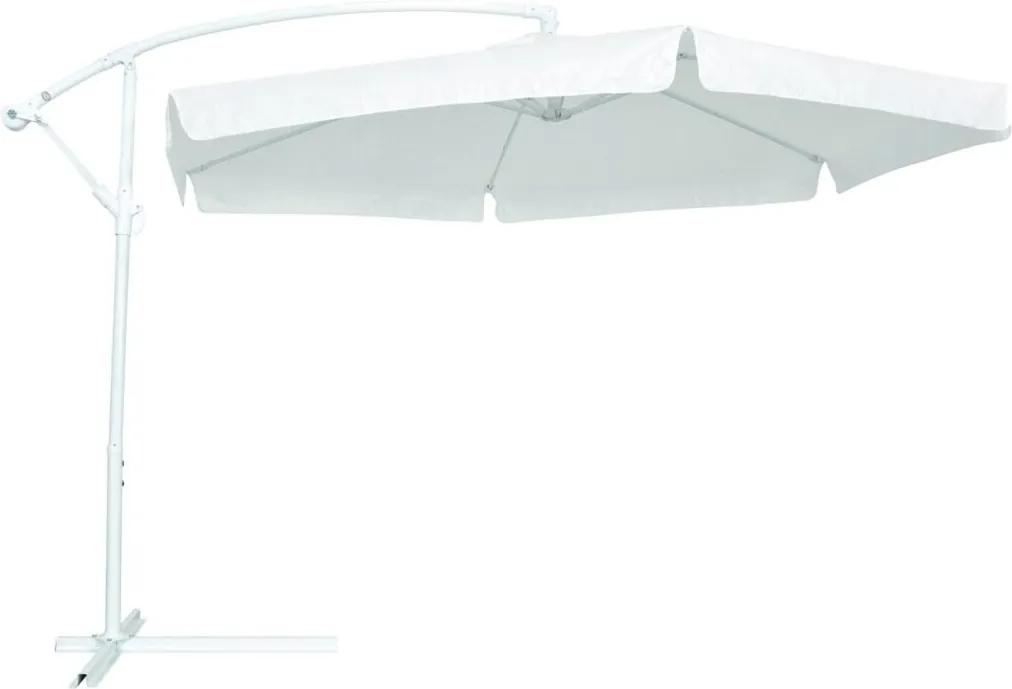 Ombrellone Suspenso Regulável 2,5 M Branco - Bel Lazer