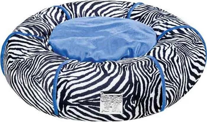 Cama Pet Sleep Dog  - Zebra Azul