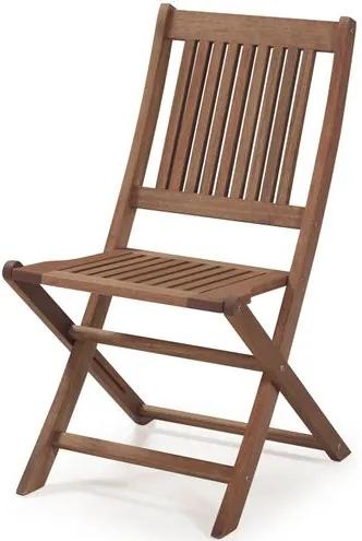 Cadeira Dobravel Primavera Sem Bracos Stain Castanho - 34818 Sun House