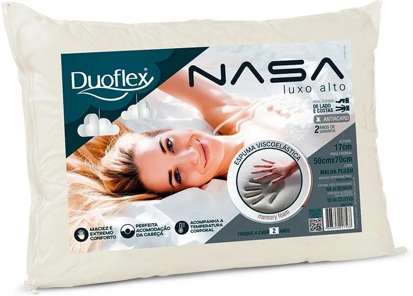Travesseiro NN1116 NASA Alto Luxo Duoflex