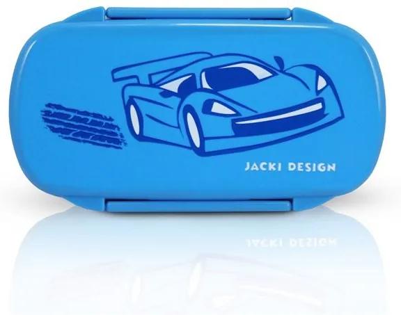 Pote Para Lanche Carro Azul Claro Jacki Design