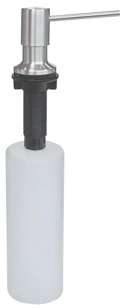 Dosador de Sabão Tramontina com Recipiente Plástico 500 ml  Aço Inox