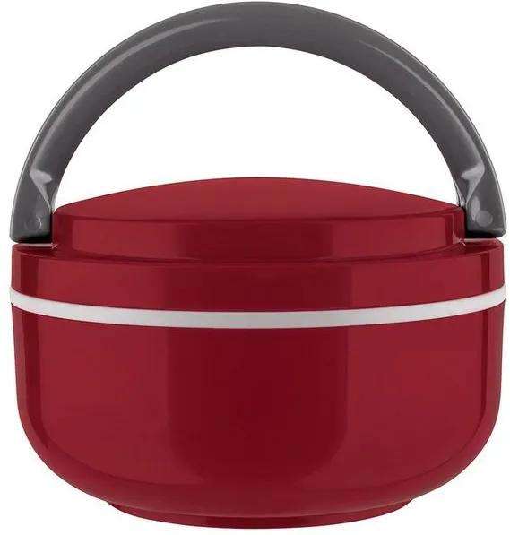Marmita Lunch Box Microondas - Vermelha - Euro Design