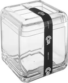 Porta Escova Coza Cube Cristal