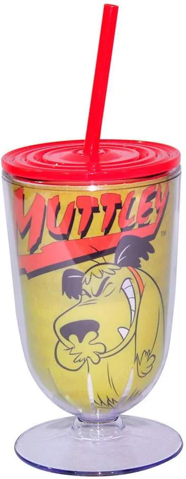 Taça Hanna Barbera Wacky Race Muttley 550 ml Bege em Acrílico - Urban