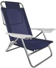 Cadeira Alumínio Mor Summer Azul