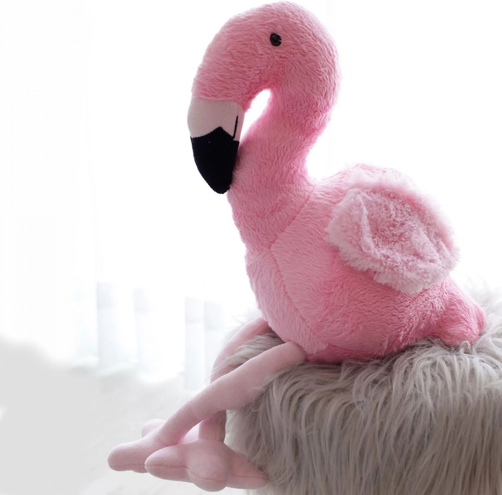 Flamingo de Pelúcia Soft Rosa