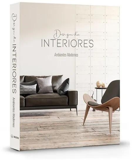 Livro Caixa Design De Interiores Ambientes Modernos - 30 X 24 X 4 cm  30 X 24 X 4 cm