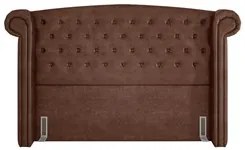 Cabeceira Cama Box Casal Queen 160cm Provença P02 Sintético Camel - Mp