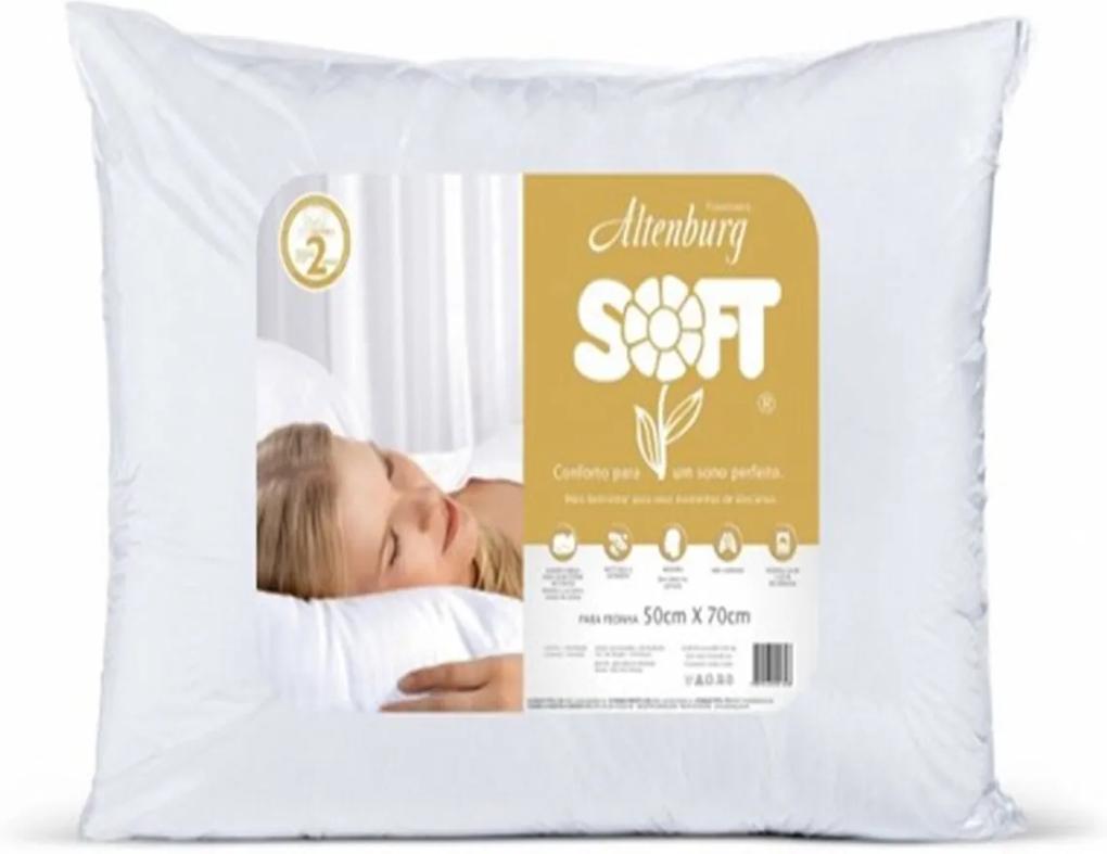 Travesseiro Altenburg Soft Branco 50x70cm