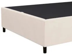 Base para Cama Box Casal 138x188cm Hit Z04 Suede Bege - Mpozenato