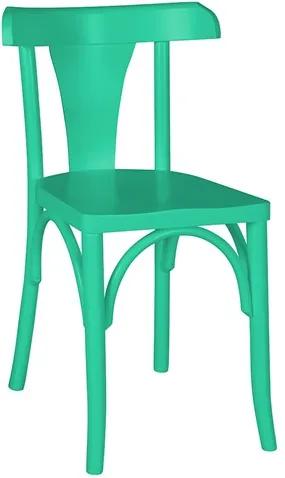Cadeira Modri em Madeira Maciça - Verde Anis