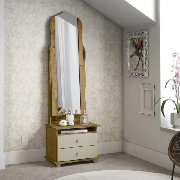 Penteadeira Toucador Magic Nature com Off White – Patrimar Móveis