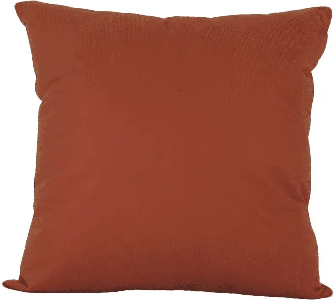 Capa Almofada Suede Terracota 43x43cm - LISO