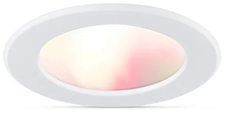 Plafon Led Embutir Redondo 8,3w Rgb Dimerizavel Wiz Downlight