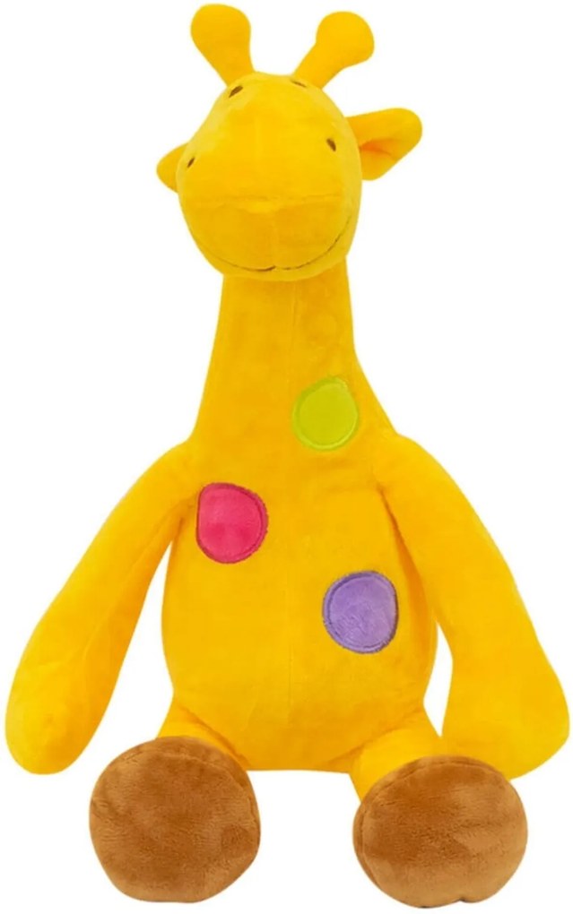 Pelúcia Minas de Presentes Girafa Amarelo