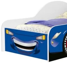 Mini Cama Infantil 148x68cm Personagens Carro Azul Z53 - Mpozenat