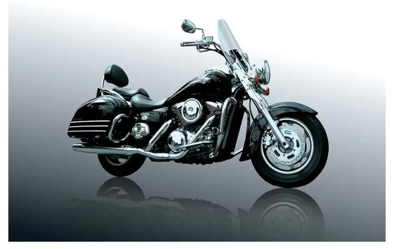 Quadro Decorativo Moto Harley Davidson - KF 46721 40x60 (Moldura 520)