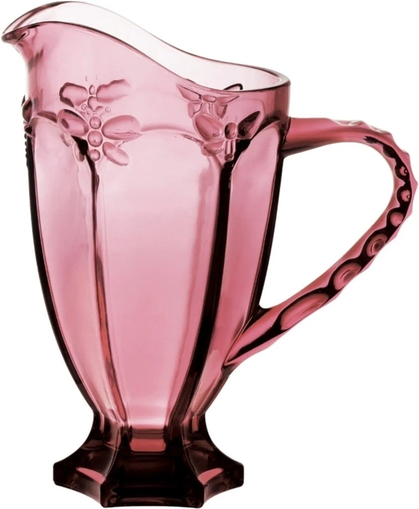 Jarra 1L + 6 Taças para Água Libélula Rose