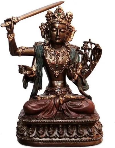 Estátua Manjushri - Bodhisattva Sabedoria