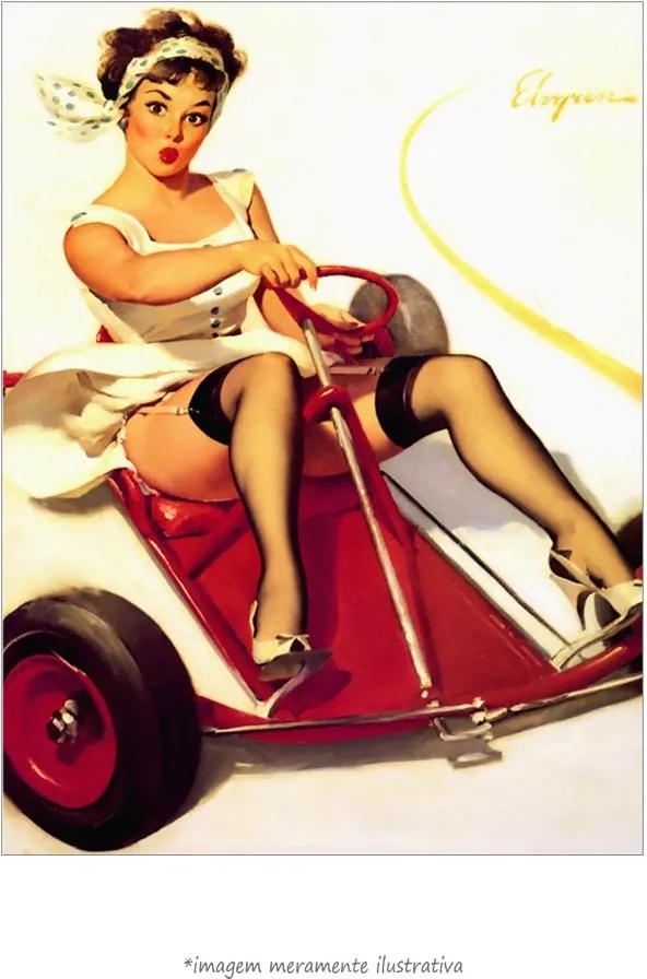 Poster Pin-Up Girl: Uncontrolled (20x25cm, Apenas Impressão)