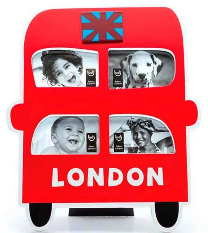 Porta Retrato Ônibus De Londres
