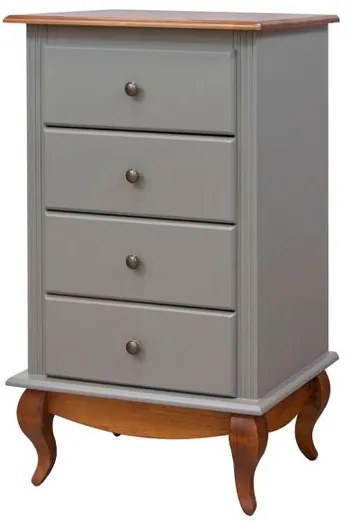 Cômoda Compacta Country Clean 4 Gavetas - TA 56904