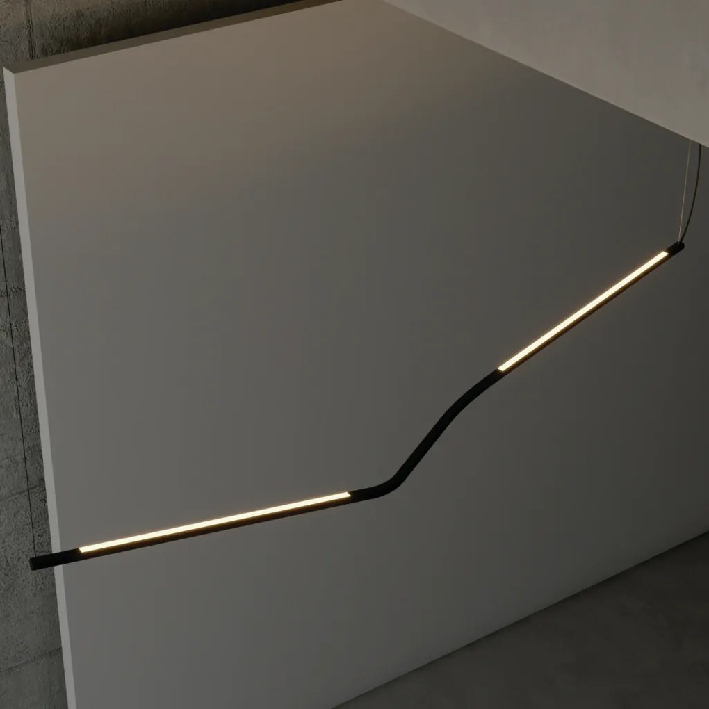 Pendente Fio Ø2,2X31X160Cm Led 20W Canopla Porta Driver Por Waldir Jun... (AV-M - Avelã Metálico, 4000k, 110v)