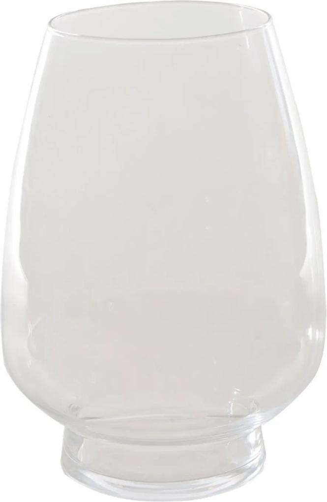 Vaso Bianco & Nero 25X17Cm  Transparente