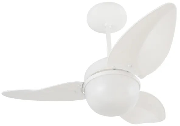 Ventilador De Teto Termoplastico Branco Smart