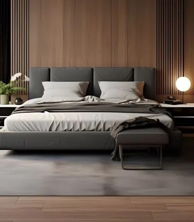 Cama Estofada Varios Modelos Largura 1,70m Cama - Ecologico Branco