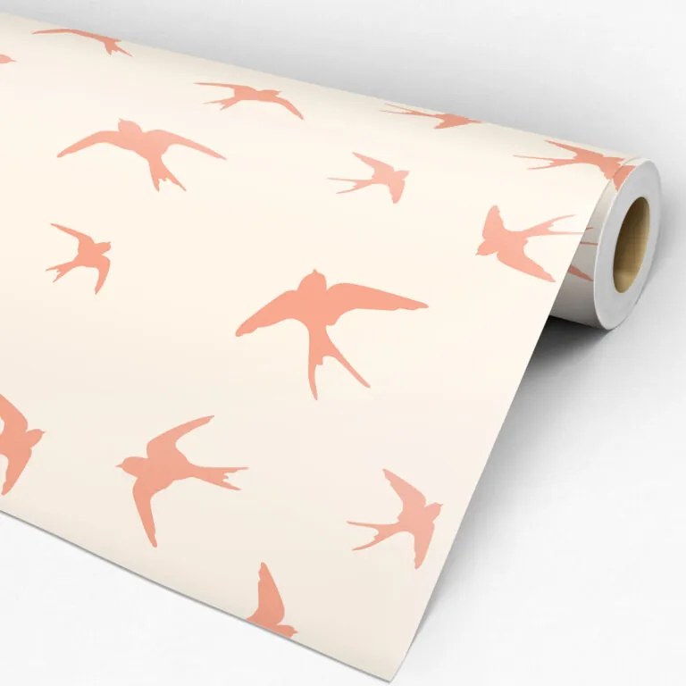 Papel de parede adesivo animal pássaros