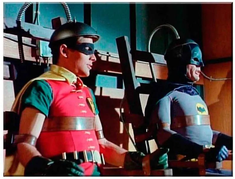 Quadro Tela Dc Comics Batman E Robin Vintage Ii