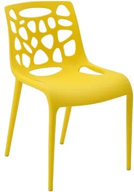Cadeira Emre em Polipropileno - Amarelo
